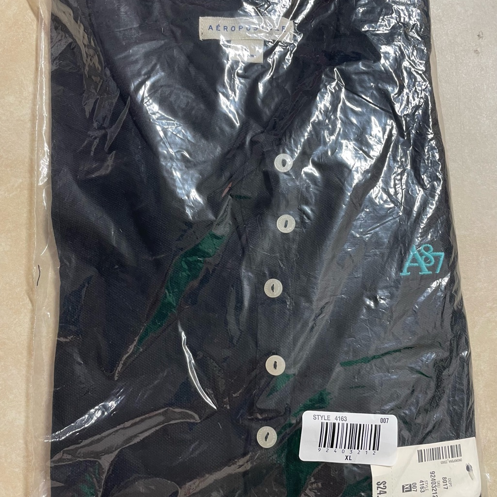 Aeropostale Button Down Pull Over